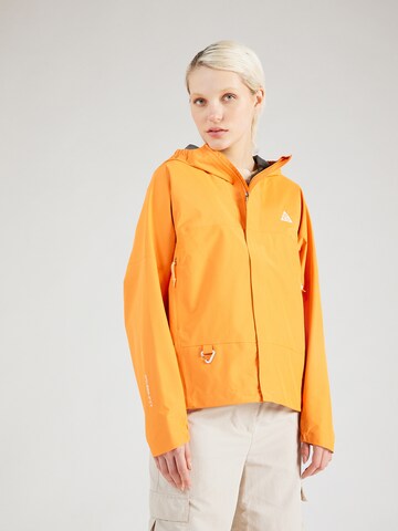 Nike Sportswear Övergångsjacka 'CASCDE RAIN' i orange: framsida