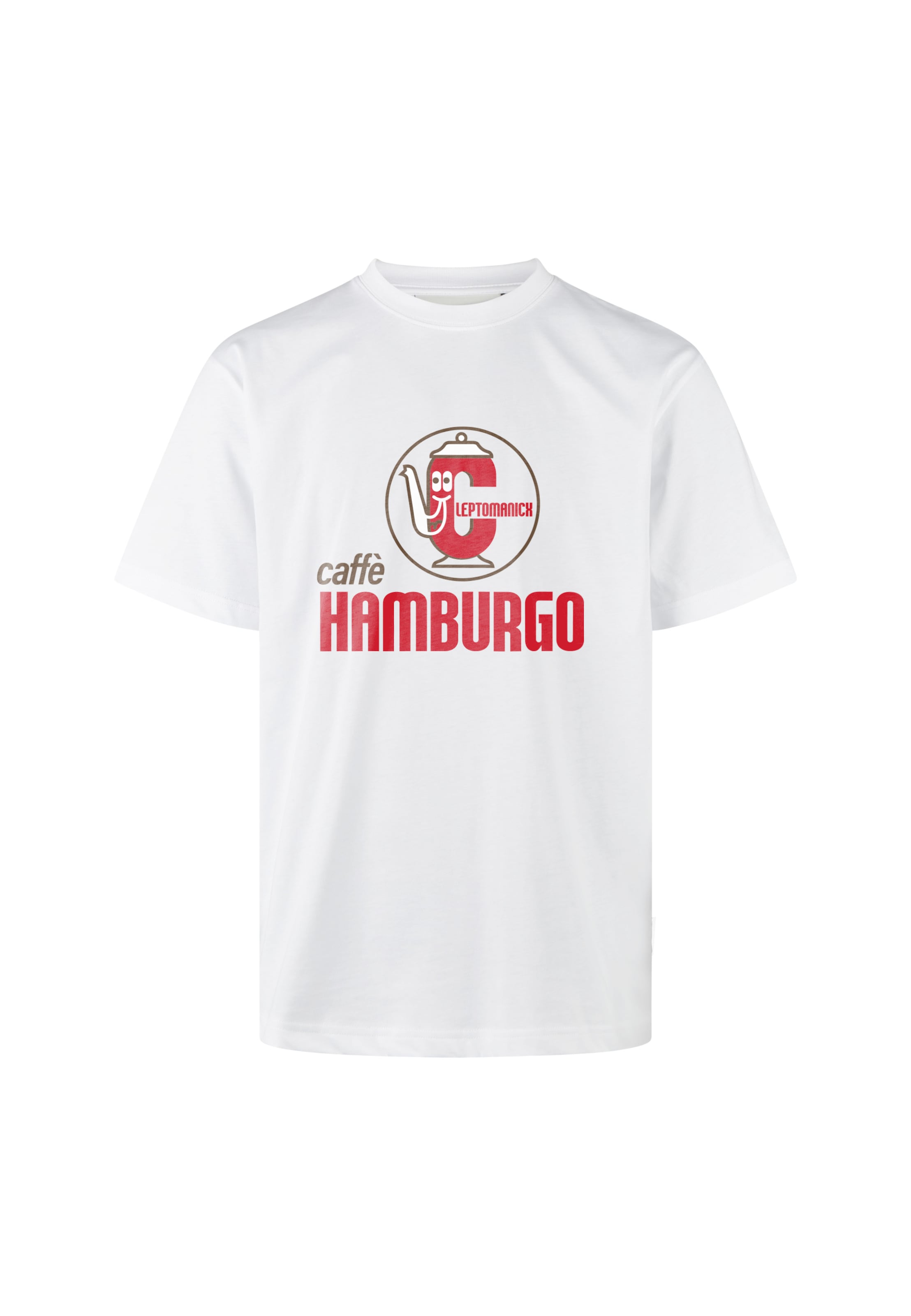 T-Shirt 'Hamburgo' Cleptomanicx en blanc : devant