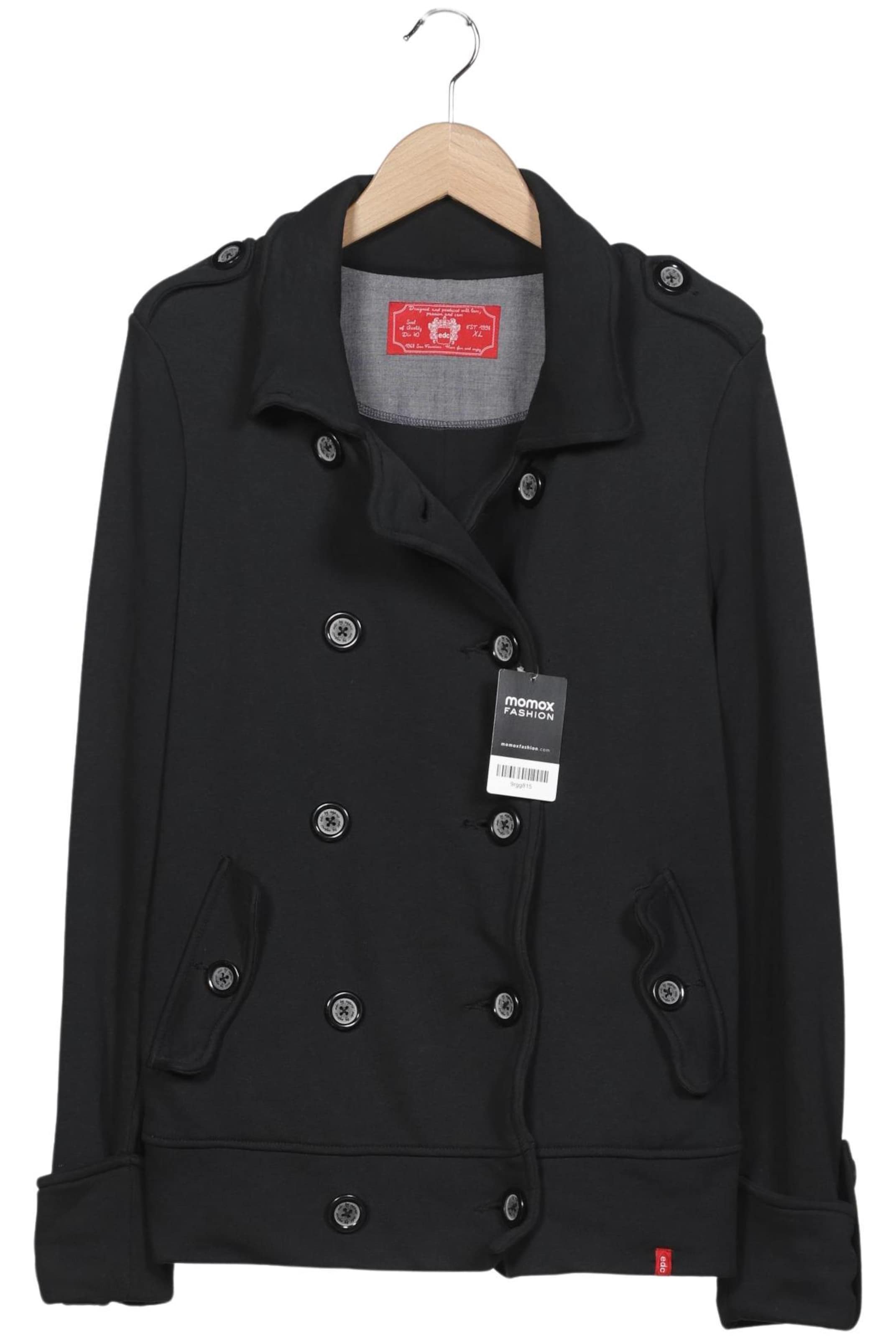 EDC BY ESPRIT Jacke XL in Schwarz: Vorderseite