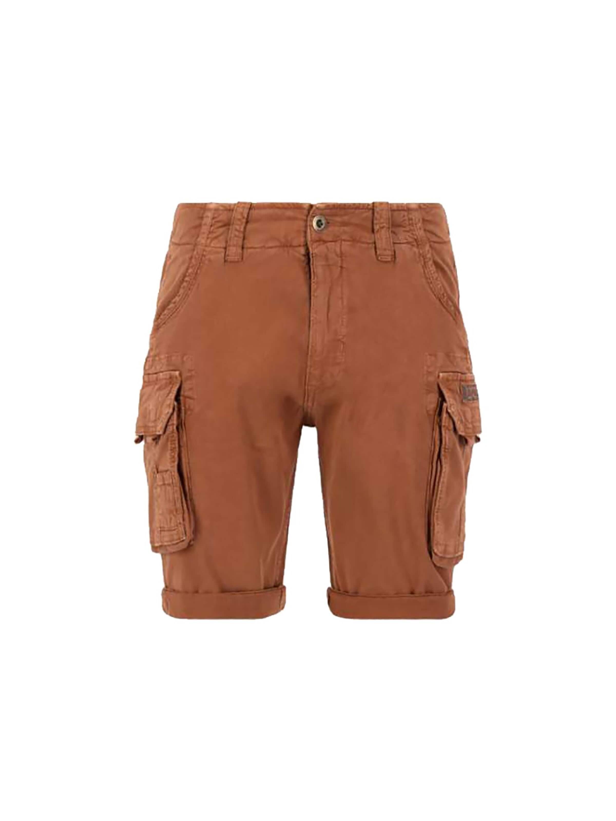 ALPHA INDUSTRIES Regular Hose 'Crew'‌‌‌ in Braun: Vorderseite