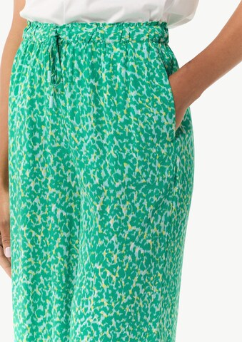 Regular Pantalon comma casual identity en vert