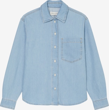 Marc O'Polo Blouse in Blauw: voorkant