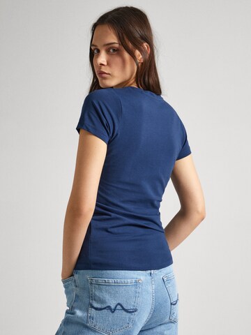 Pepe Jeans T-shirt 'New Virginia' in Blau