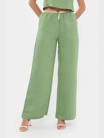 Pantalon de pyjama Hiccup en vert : devant