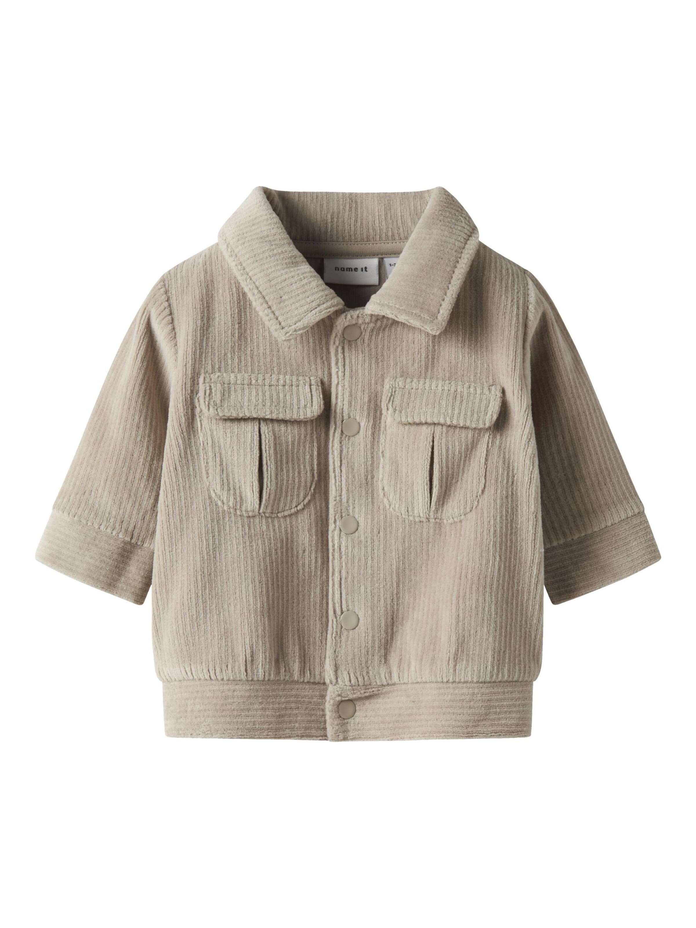 NAME IT Cardigan i beige: forside