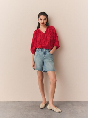 Next Bluse in Rot