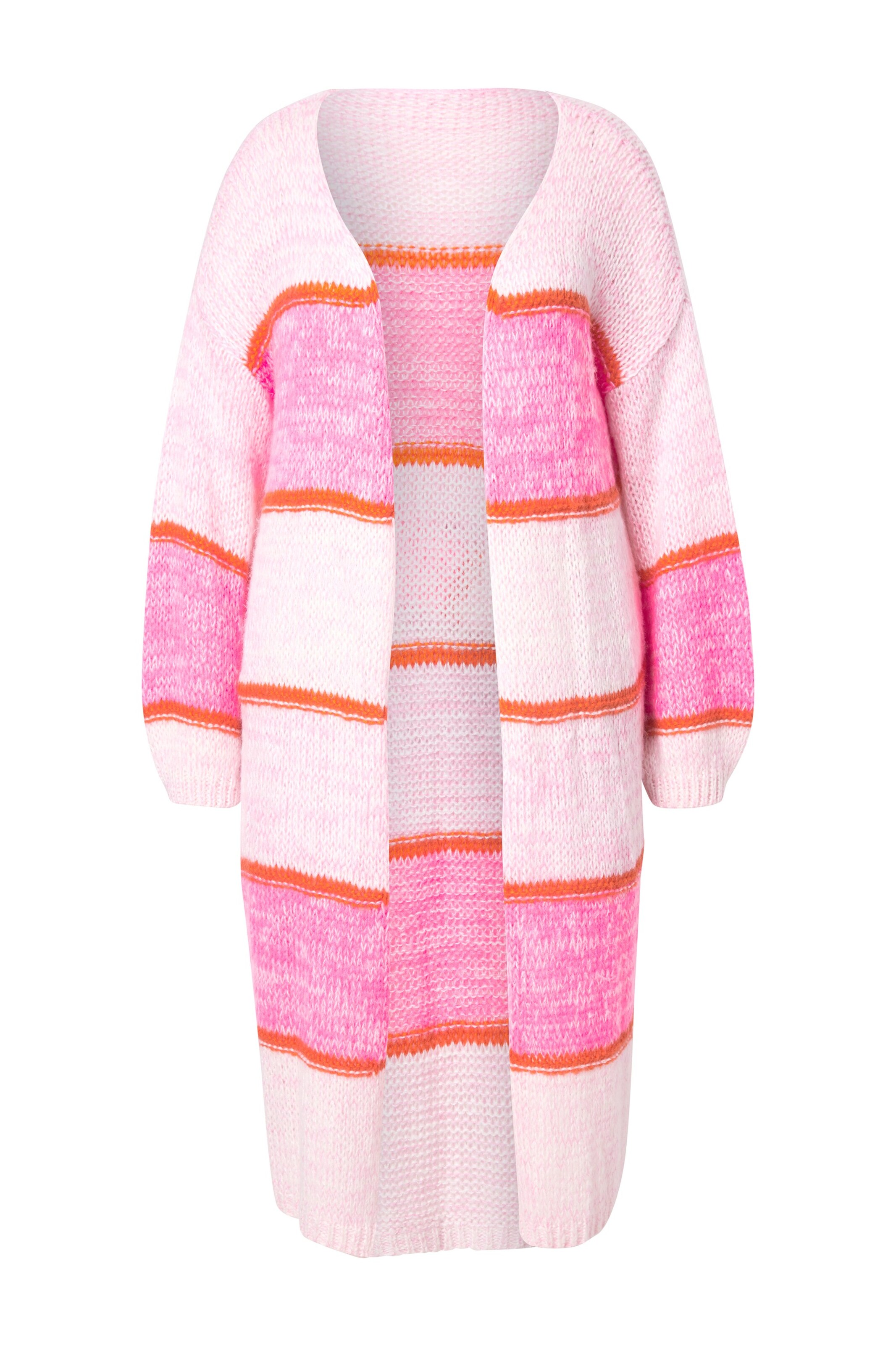 Angel of Style Knit cardigan in Pink: front