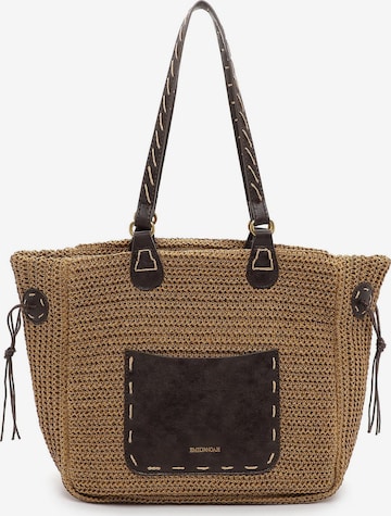 Emily & Noah Shopper in Brown: front