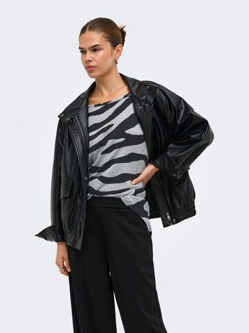 ONLY Shirt 'ONLElcos' in Grau: Vorderseite