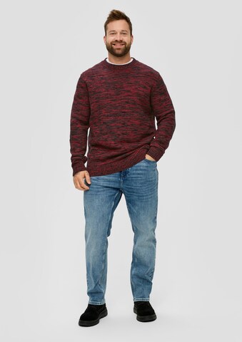 s.Oliver Men Big Sizes Sweater in Red