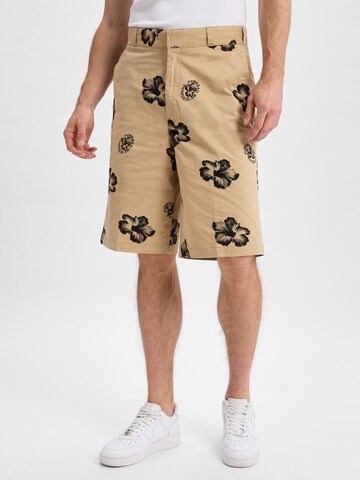 HUGO Regular Shorts 'Damo242' in Beige: Vorderseite