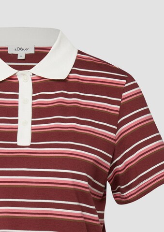 s.Oliver Polo-Shirt in Rot