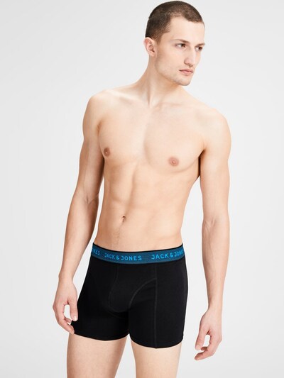 JACK & JONES Boxerky - modrá / červená / černá, Model/ka