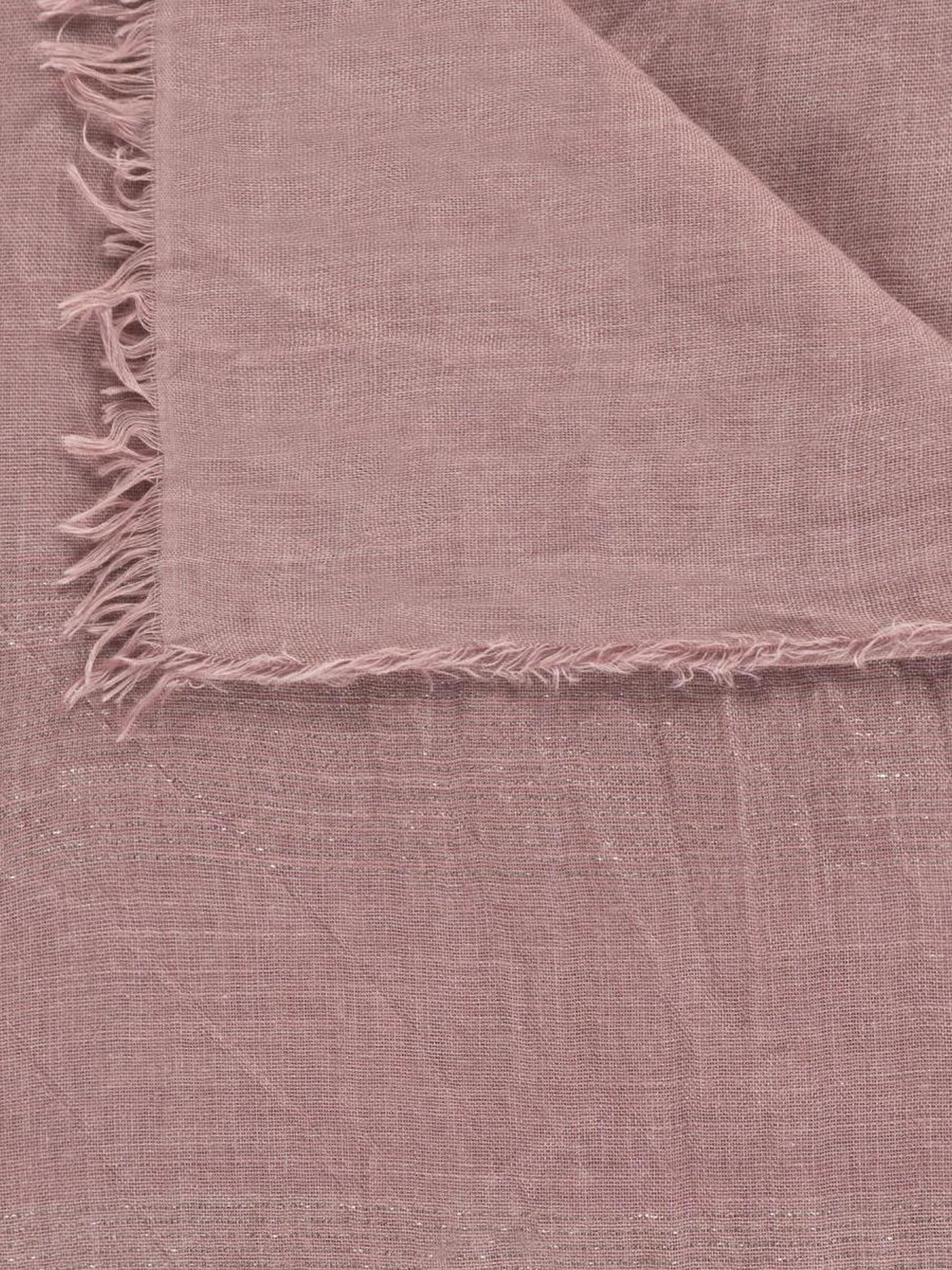 Passigatti Wrap 'Schal m. Silber-Lurexeffekten' in Pink