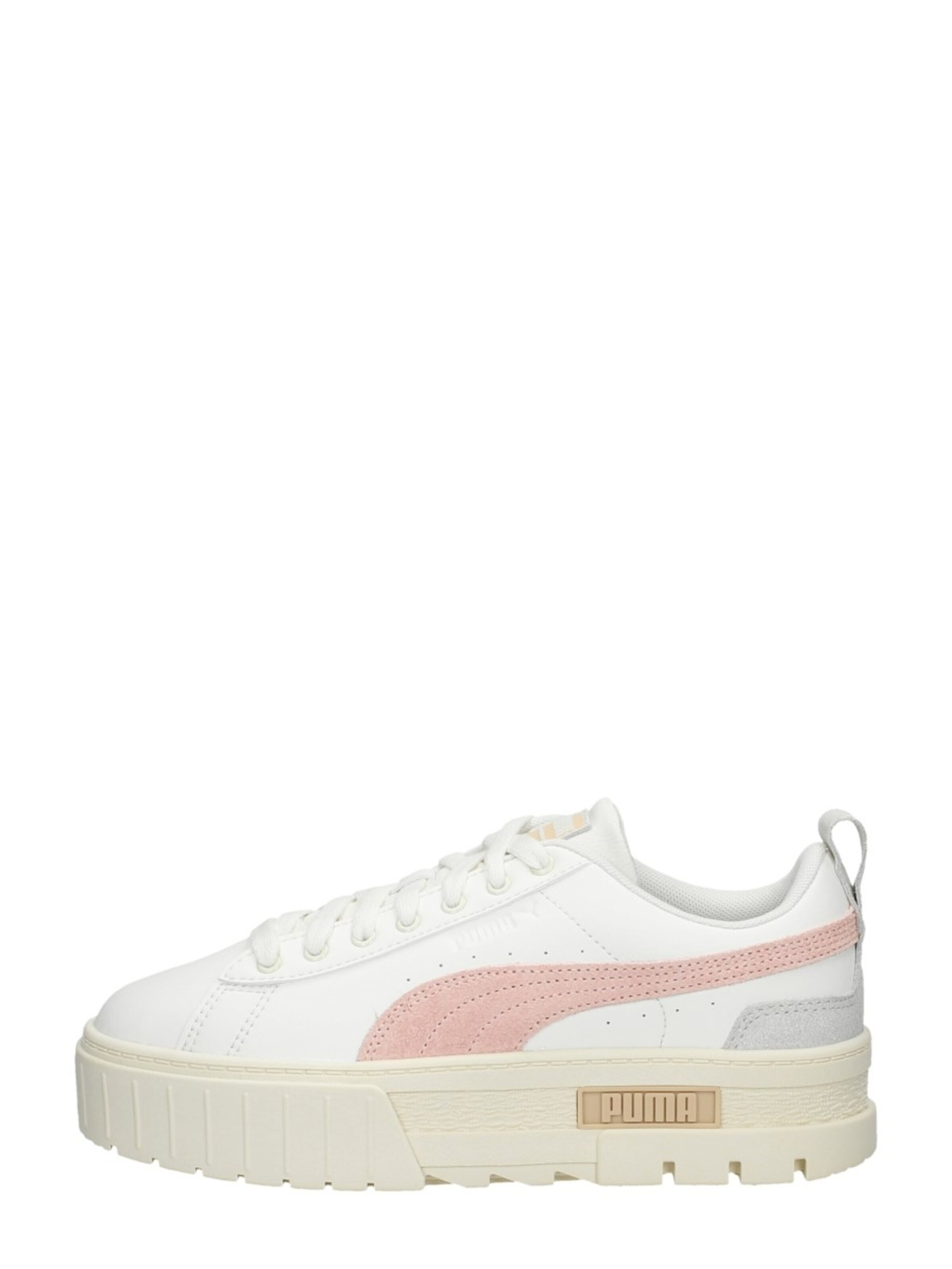 PUMA Sneakers laag 'Mayze Thrifted Wns' in Wit: voorkant