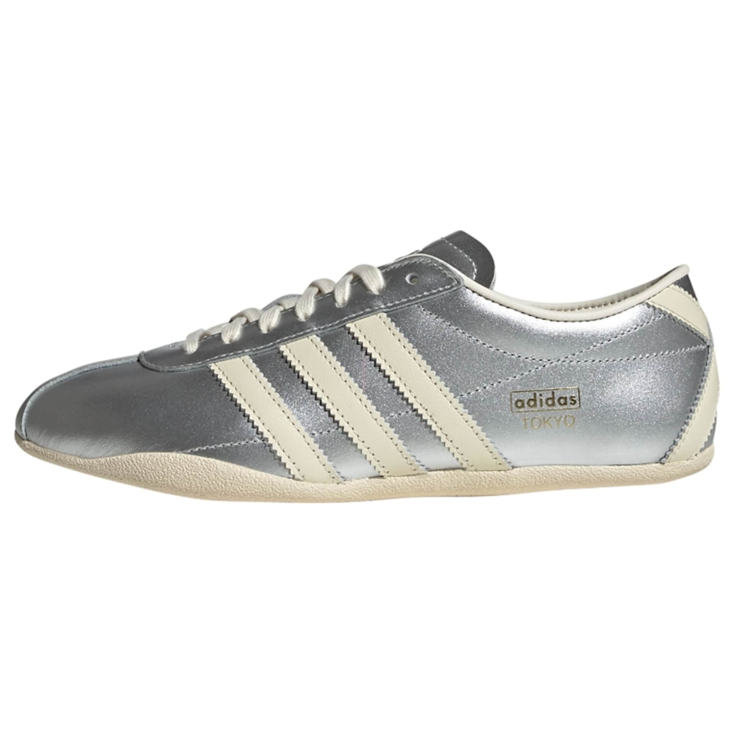 Sneaker low 'Tokyo' de la ADIDAS ORIGINALS pe argintiu: față