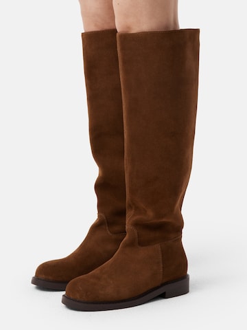 L37 HANDMADE SHOES Boots 'MR JONES MAXI' in Braun