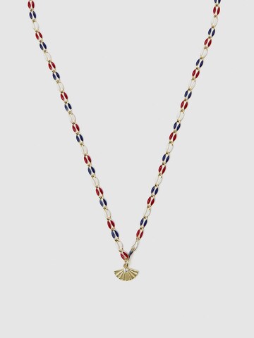 Luxenter Kæde 'Xibruk' i blandingsfarvet