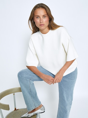 Pull-over 'Lupi' minus en blanc