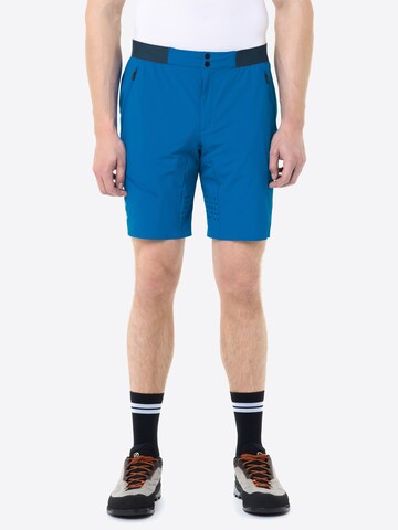 VAUDE Regular Outdoor trousers 'Scopi' in Blue: front