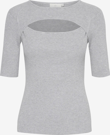 Kaffe Sweter 'Amalie' w kolorze szary: przód