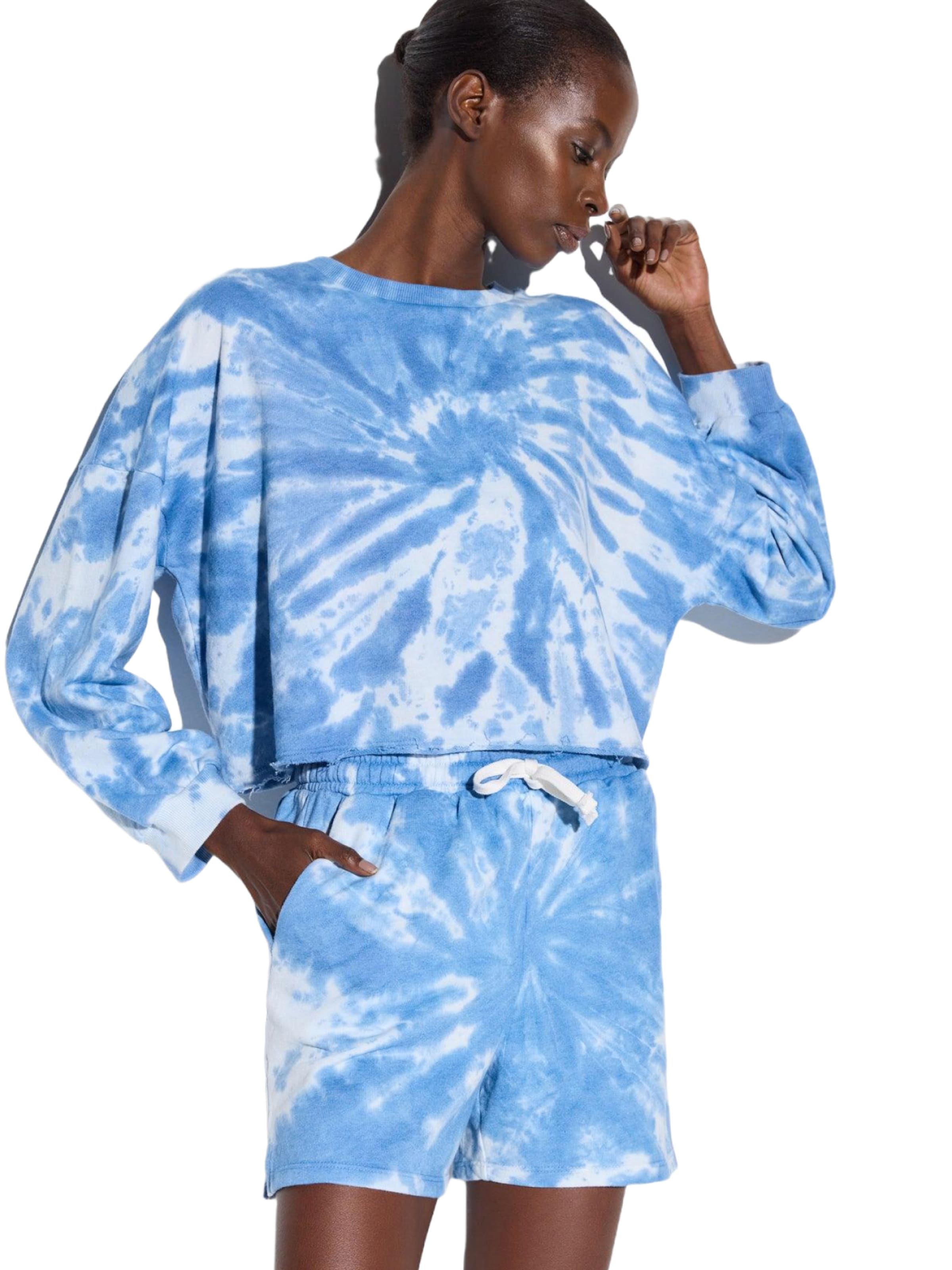 No Matter What Sweatshirt in Blau