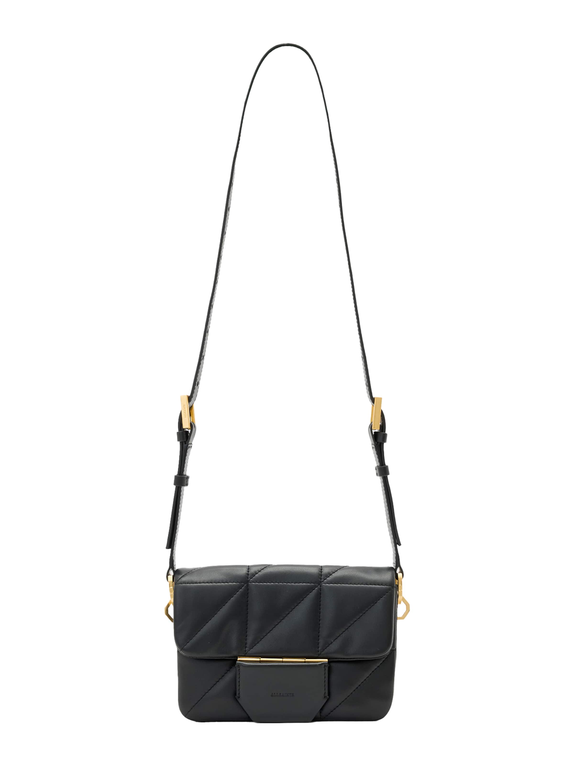 AllSaints Τσάντα ώμου 'JUPITER' σε μαύρο: μπροστά