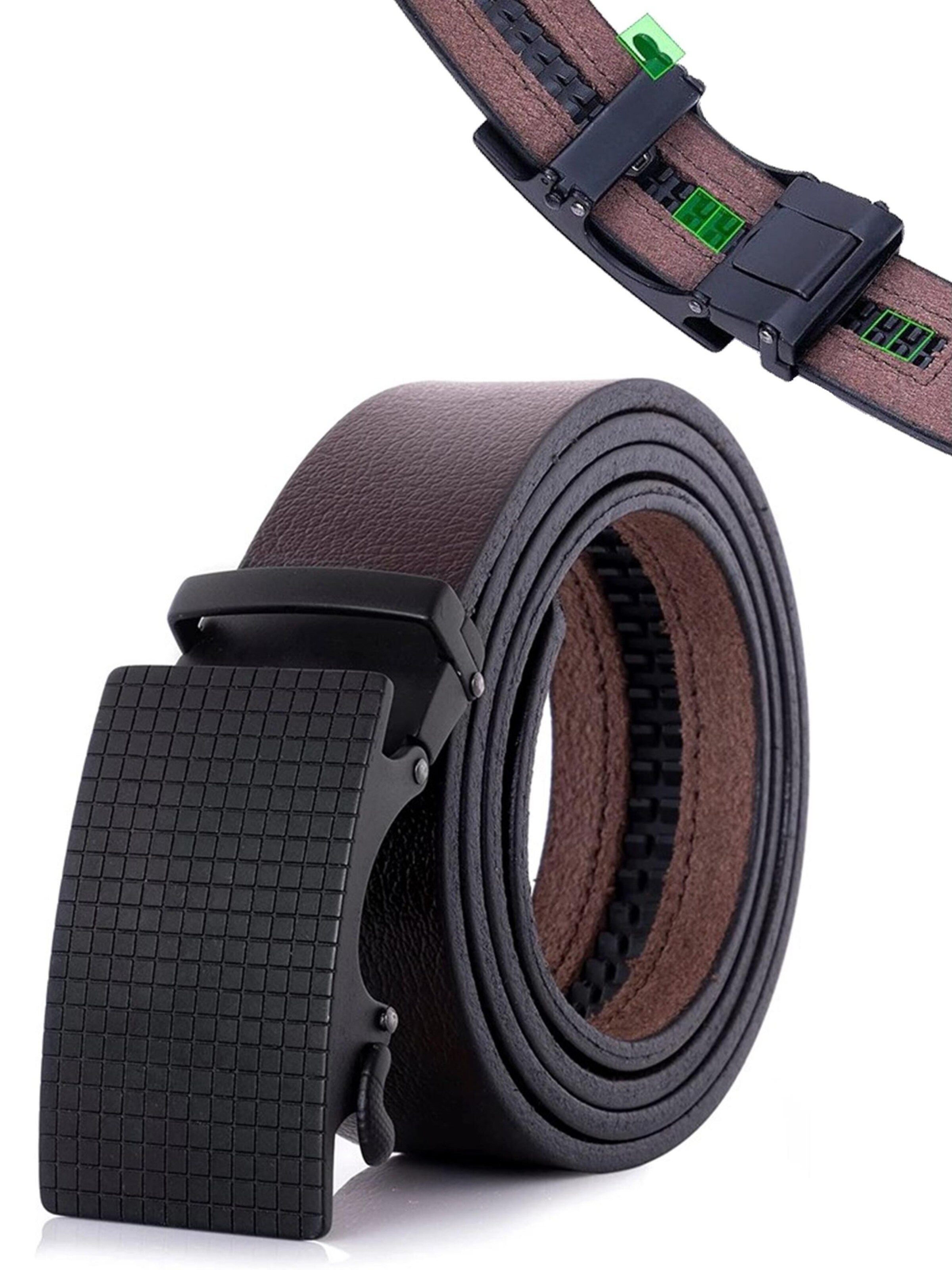 Trusador Belt 'Ferrara' in Black: front