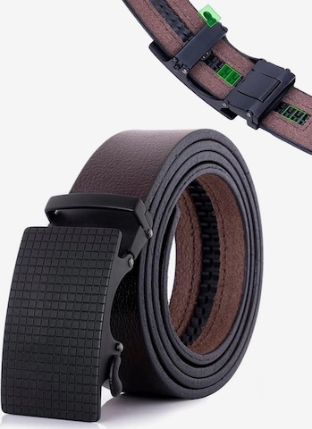 Trusador Gürtel 'Ferrara' in Schwarz: Vorderseite