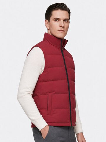 ALLTHEMEN Vest 'Wärmetrage' in Red