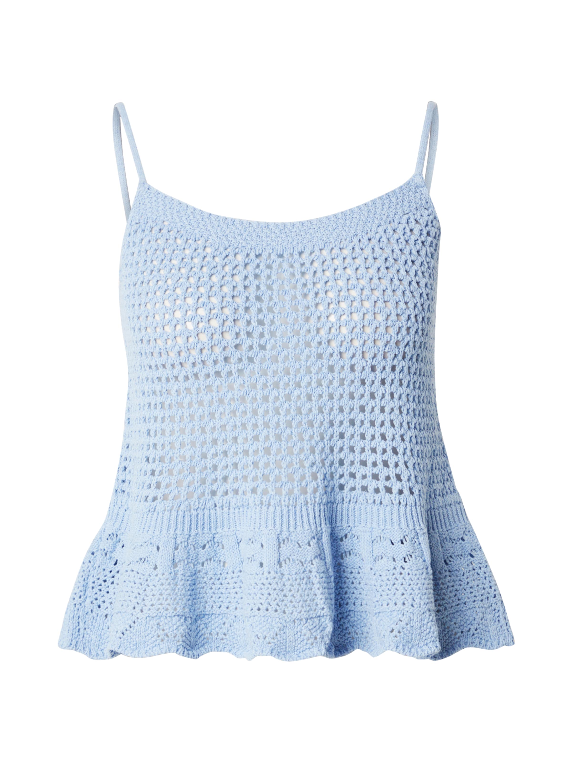 ONLY - Top de punto en azul: frente