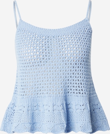 ONLY Knitted top in Blue: front