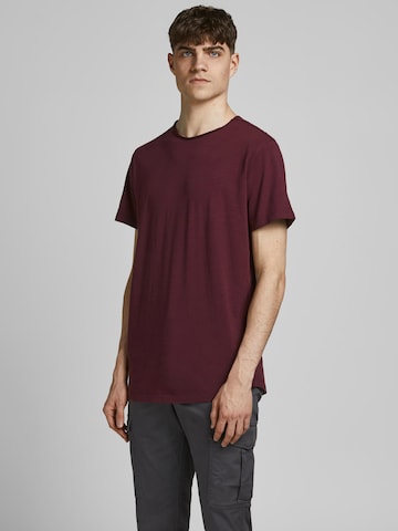 JACK & JONES T-Shirt 'Basher' in Rot: predná strana