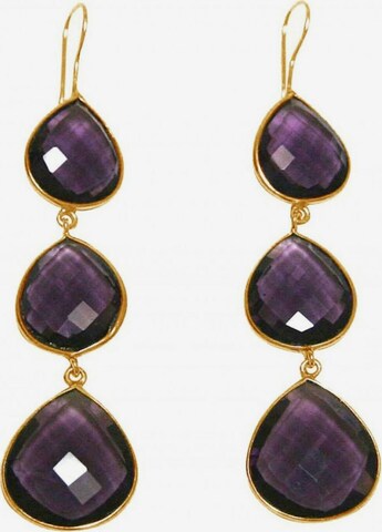 Gemshine Ohrringe in Gold: front