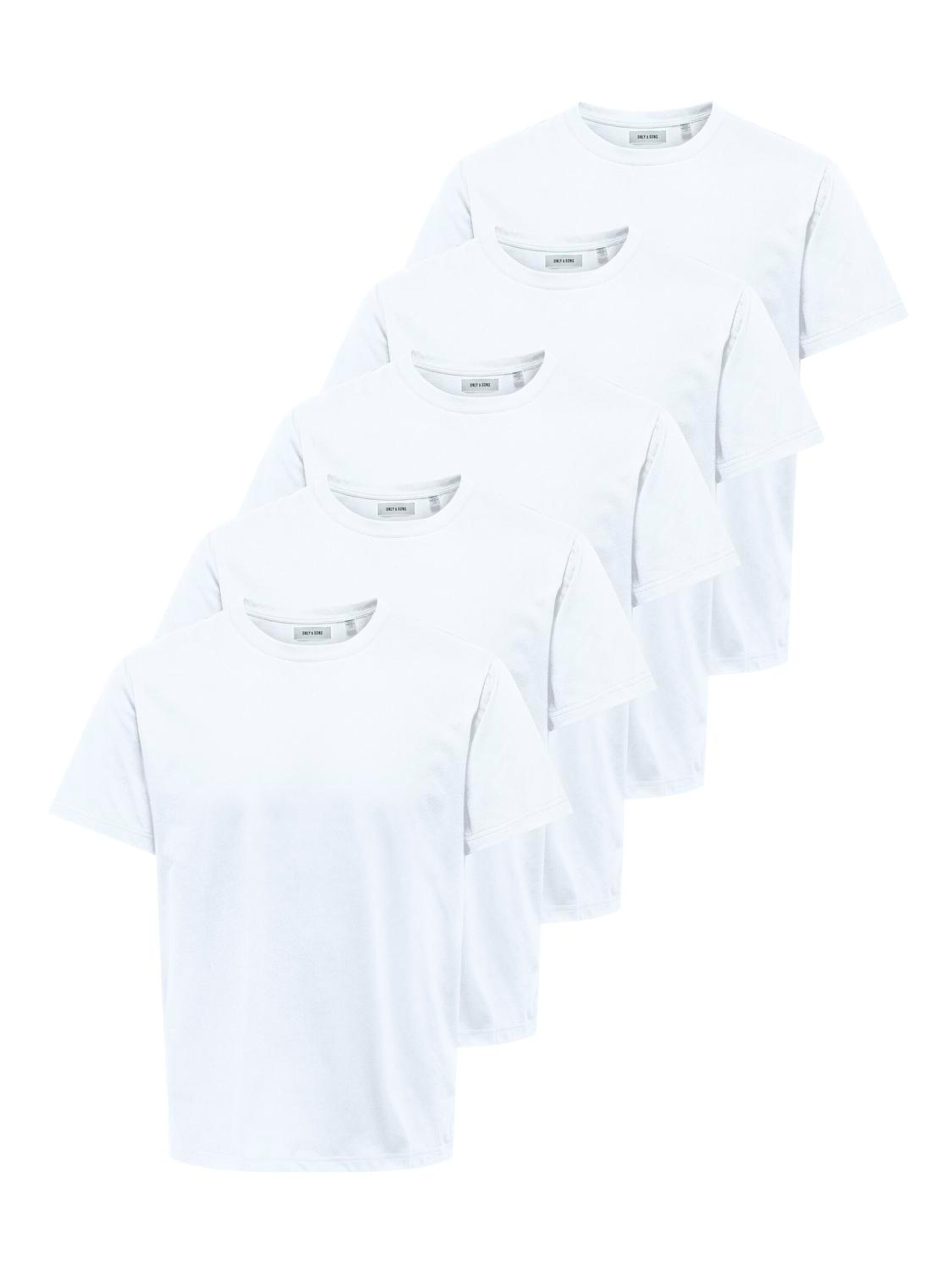 Only & Sons T-Shirt in Weiß: Vorderseite