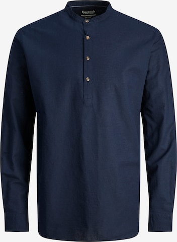 JACK & JONES Button Up Shirt 'Summer' in Blue: front