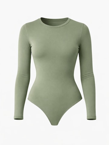 LEAFLETIC Body 'Leafletic Women’s Bodysuit'‌‌‌‌‌‌‌‌‌ in Grün: Vorderseite