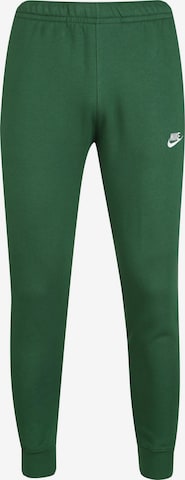 Pantalon 'Club Fleece' Nike Sportswear en vert : devant
