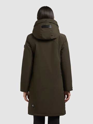 Cappotto invernale 'Yaak5' di khujo in verde