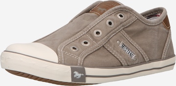 Slip on MUSTANG en gris : devant