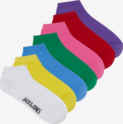 JACK & JONES Sokker i blå / gul / lilla / rød, Produktvisning