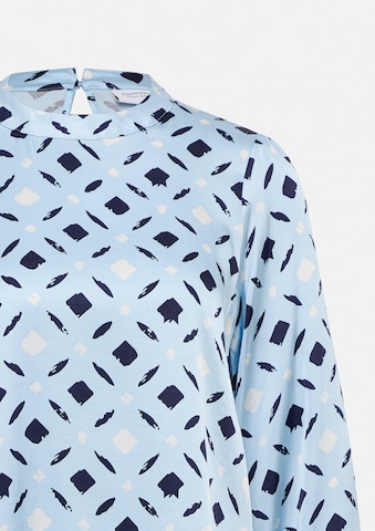 comma casual identity Bluse in Blau