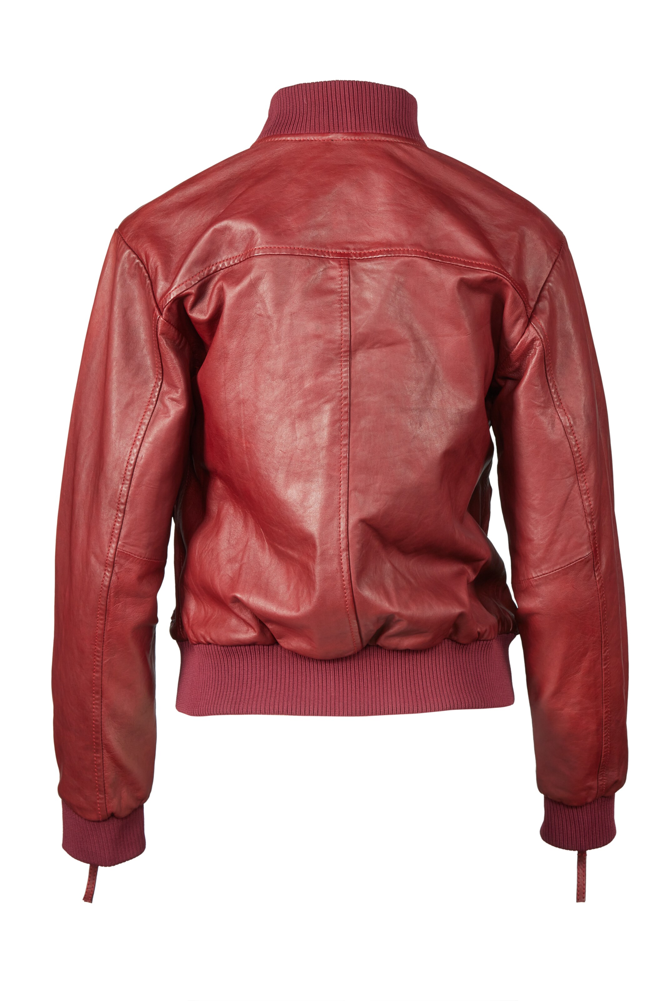 Apple of Eden Lederjacke AOE-143 in Rot