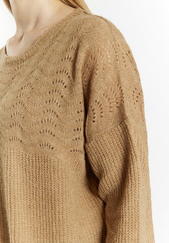 DreiMaster Klassik Pullover in Beige