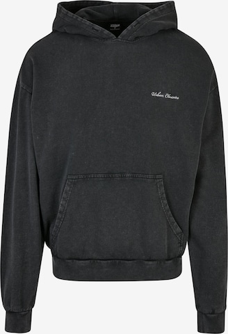 Urban Classics Sweatshirt in Zwart: voorkant