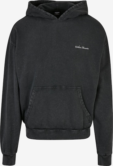 Urban Classics Sweatshirt i svart / hvit, Produktvisning