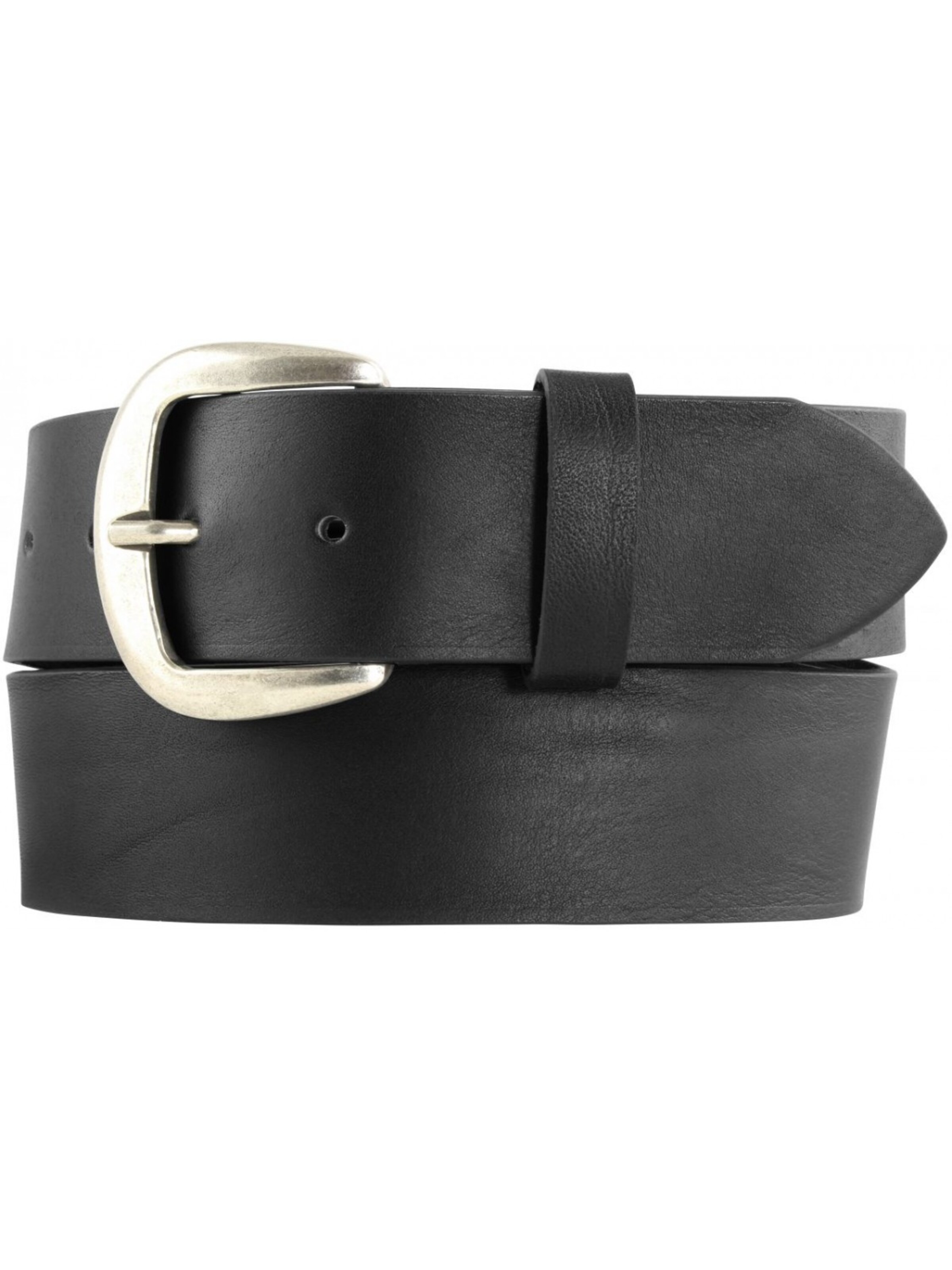 BELTINGER Gürtel 'Teramo'‌‌‌‌‌‌‌‌ in Schwarz: Vorderseite