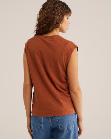 WE Fashion Paita värissä ruskea