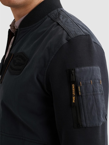 Giacca di mezza stagione 'Hybrid jacket with flight pocket' di PME Legend in blu