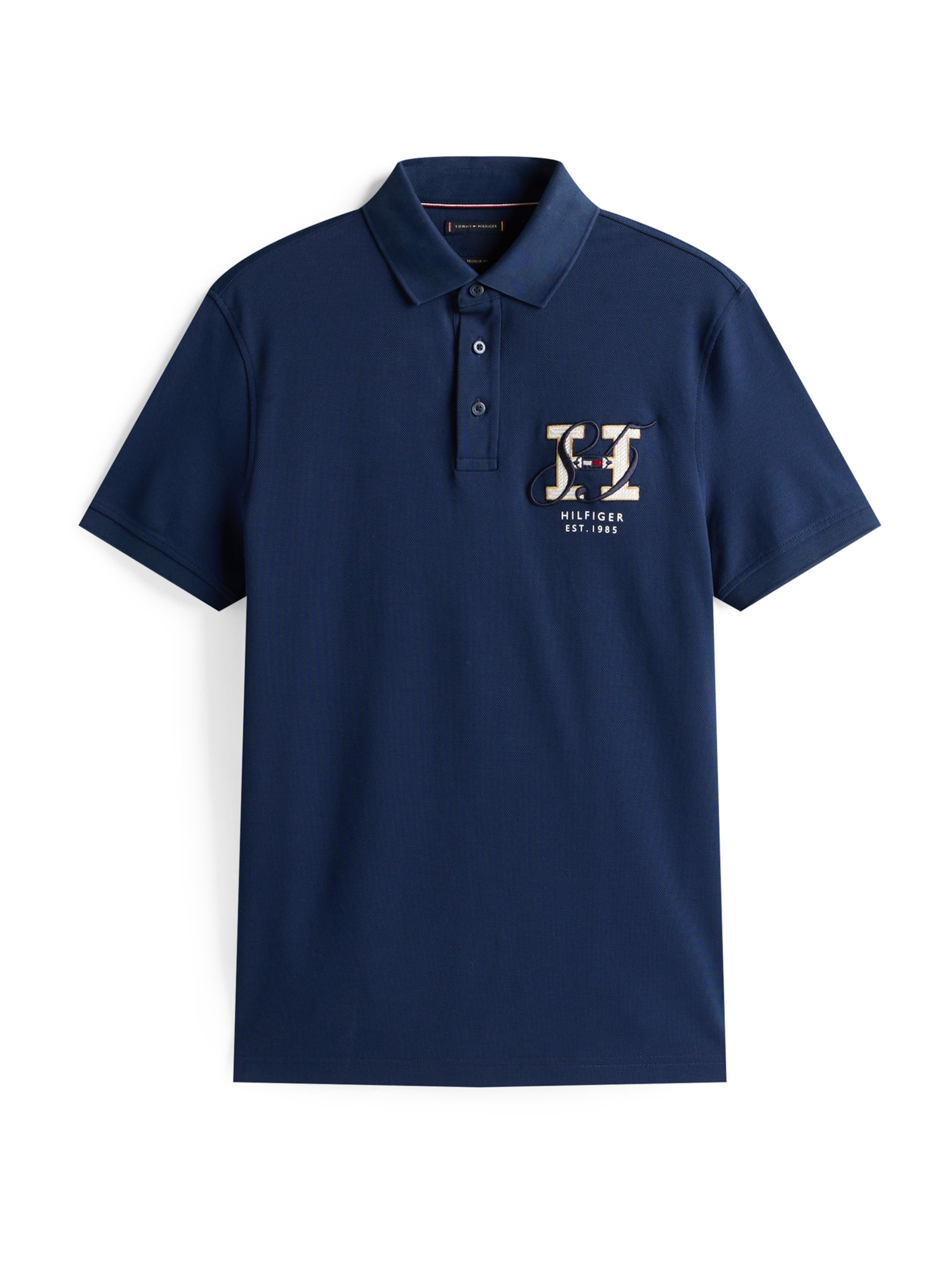 TOMMY HILFIGER Póló 'DIWALI' - kék: elől